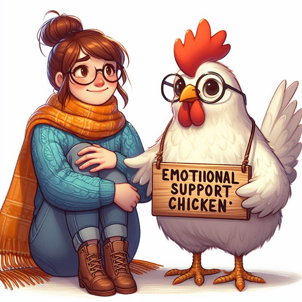 Emotional Support Chicken KAL